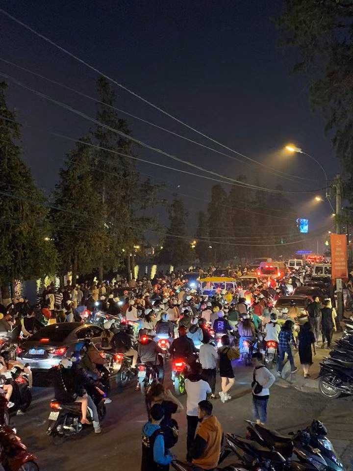 Da Lat vo tran trong dip nghi le Tet nguyen dan 2019