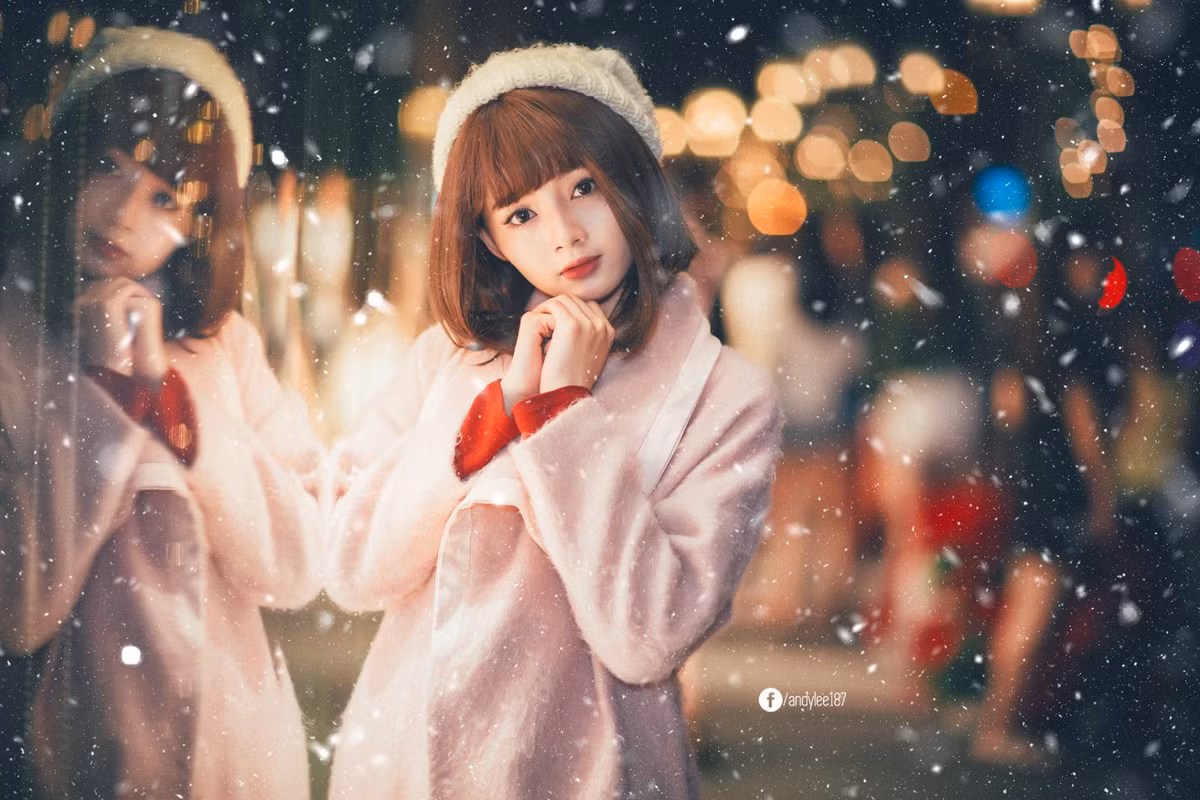 Ngoài yếu tố ngoại cảnh và mẫu đẹp thì chính tài năng chỉnh sửa ảnh của các nhiếp ảnh gia cũng là yếu tố quan trọng giúp những bức ảnh Giáng sinh trở nên đẹp "vi diệu". Ảnh: Truong Nghia.