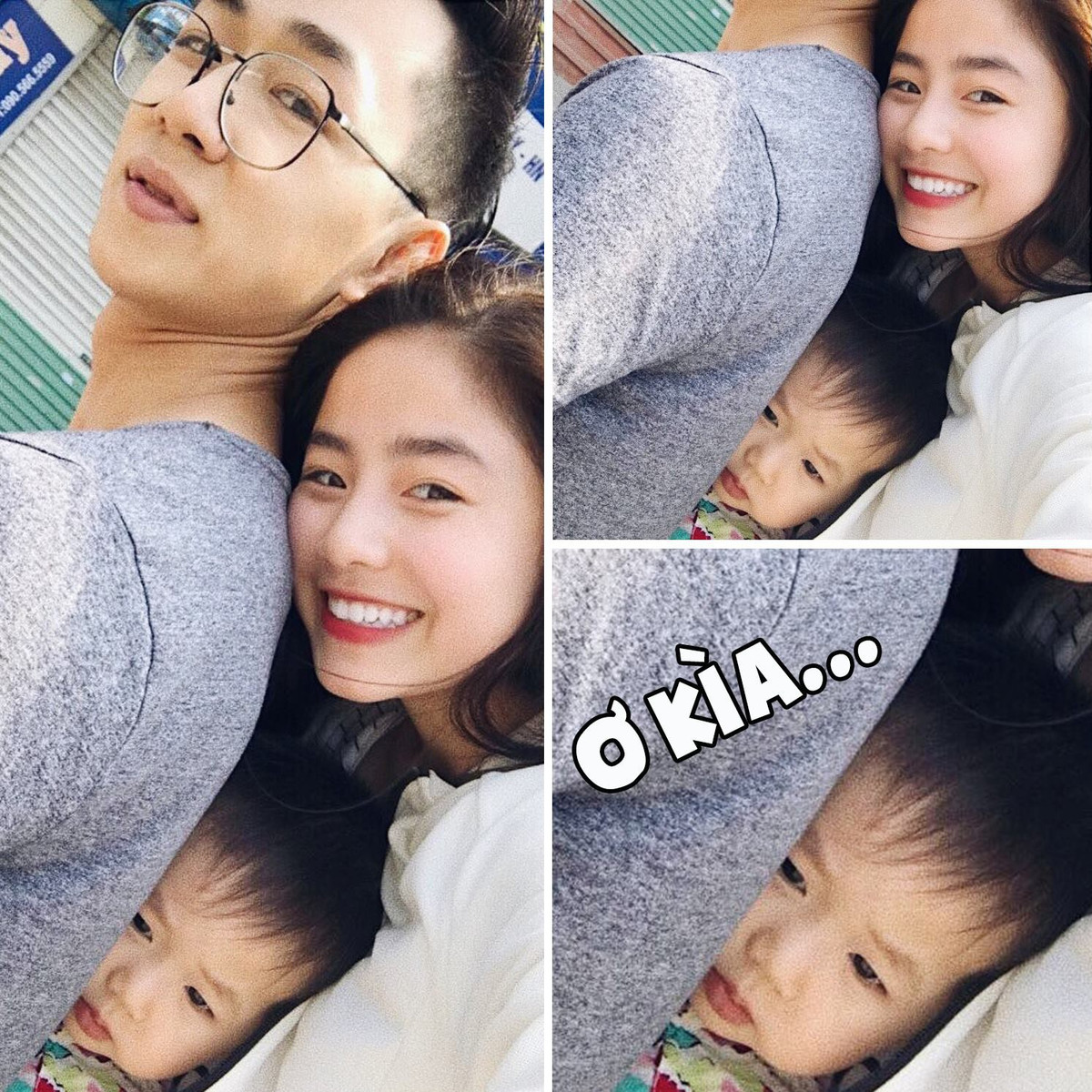 Hoặc, khi đang ở nhà chơi vui bố mẹ bắt đi học, Đậu dỗi luôn tức khắc. Thậm chí, nhiều fan hâm mộ còn bình luận rằng, cậu bé của hot girl Nam Thương và hot boy Ba Duy thật cá tính bởi "Đậu đẹp, Đậu có quyền".