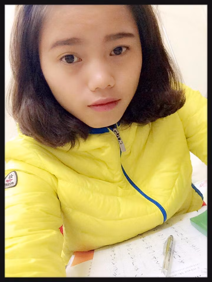 Được biết Hoàng Quỳnh đang bắt đầu học tiếng Nhật và sẽ sang đất nước mặt trời mọc để vừa học vừa làm kiếm thêm thu nhập. Ảnh: FBNV.