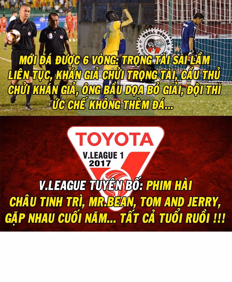 Dù mới chỉ trải qua 6 vòng đấu nhưng V.League đã có rất nhiều vấn đề và mới đây nhất là hành động phản đối quyết định trọng tài bằng cách không thi đấu của các cầu thủ Long An.