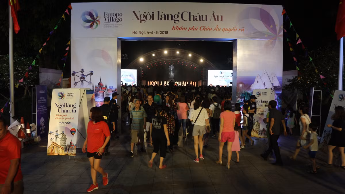 Sự kiện “Ngôi làng châu Âu” là một trong những hoạt động đặc biệt nằm trong chương trình "Những ngày châu Âu 2018" sẽ diễn ra tại khu vực Tượng đài Lý Thái Tổ, từ ngày 4 đến 6/5.