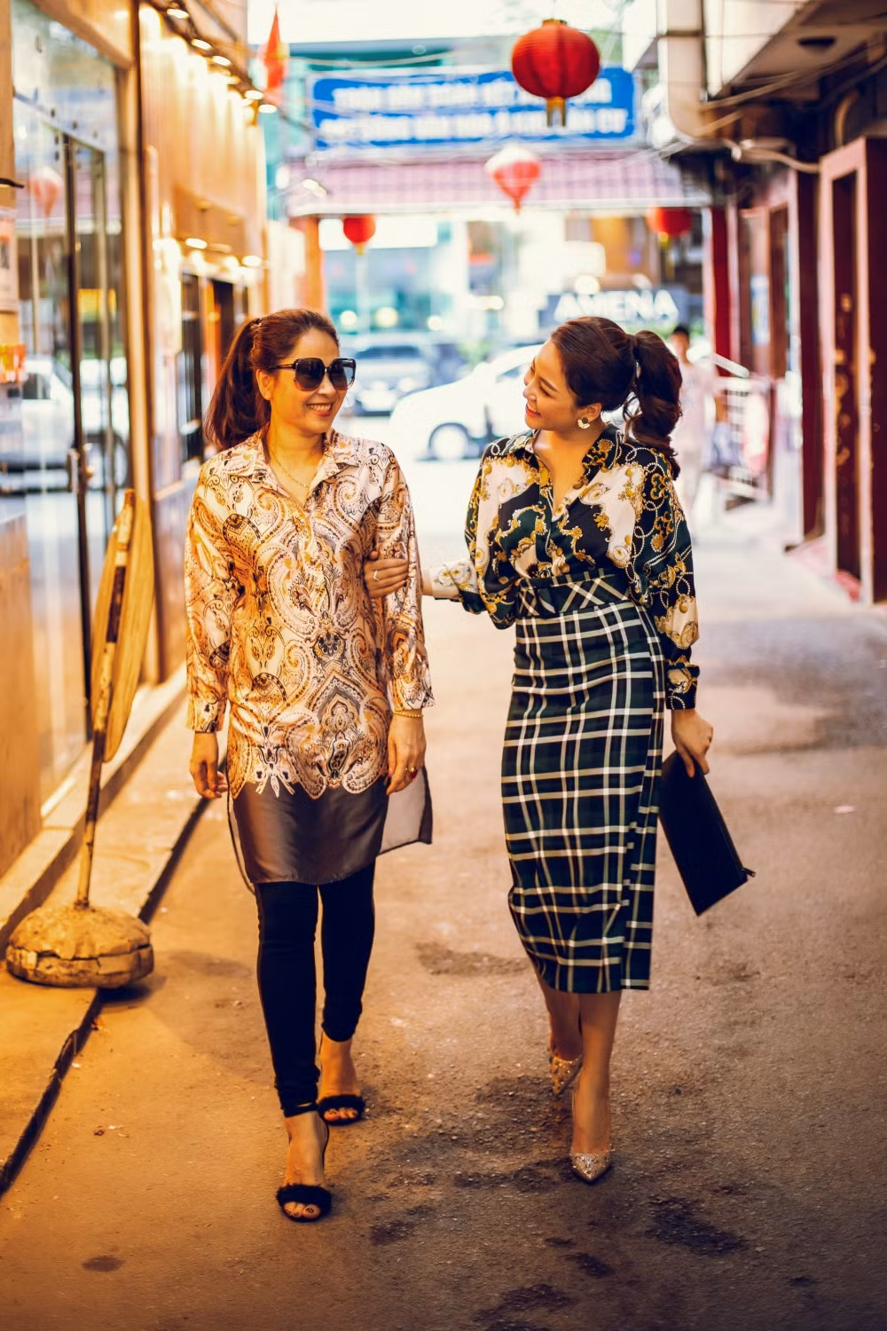 Chan khoe than nuot na, hot girl Tram Anh cho me len song khoe CDM