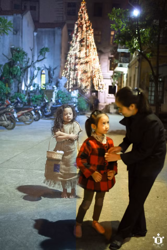 Bên cạnh đó, bộ ảnh "Cô bé bán diêm" phiên bản Việt còn truyền tải thông điệp về sự hi vọng, sự khao khát có được một cuộc sống được yêu thương và hạnh phúc.