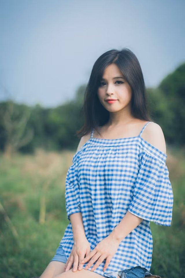 Cùng ngắm nhìn vẻ đẹp lạ mắt của hot girl 9X gốc Tuyên Quang - Thảo Nari. Ảnh sử dụng trong bài: Facebook nhân vật.