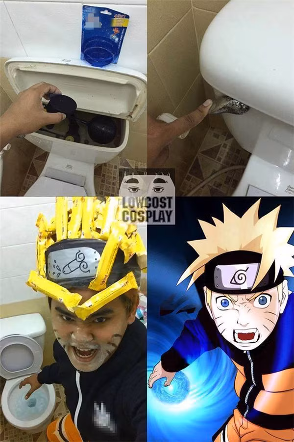 Chiêu thức lốc xoáy "Rasengan" của Naruto chắc hẳn được lấy ý tưởng từ... bồn cầu.