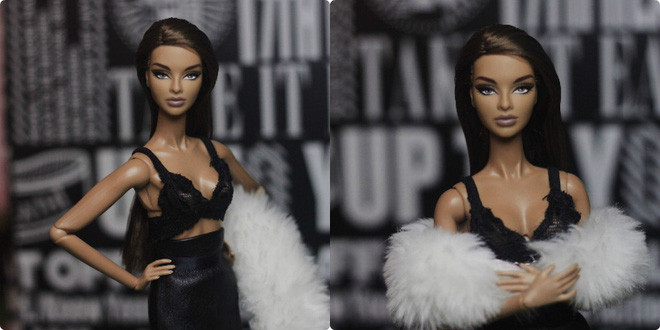 Nhắc đến con búp bê thích nhất, Tấn Sang hào hứng khoe về một em được vẽ mặt lại. Sang thuê một người thợ chuyên vẽ mặt cho búp bê, trang điểm bằng màu vẽ lại gương mặt cho giống Hương Giang Idol. Đây là một người mà Tấn Sang rất yêu mến.