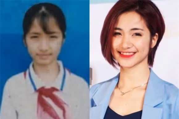 Hòa Minzy lộ ảnh thẻ chân phương ngày còn đi học và chưa chăm chút nhiều cho bản thân. Hiện tại, bạn gái của Công Phượng dần lột xác với hình ảnh cá tính, phong cách hơn.