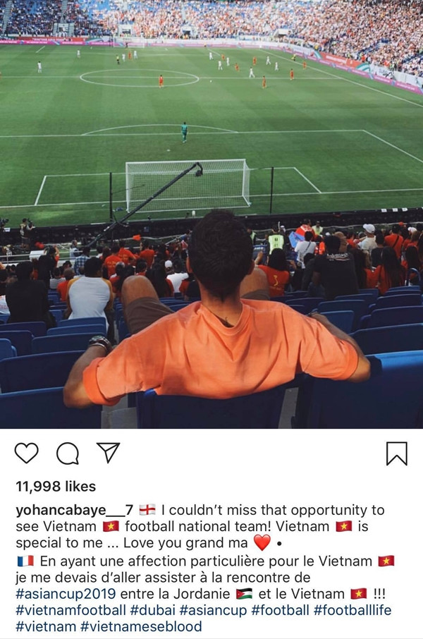 Cuu tuyen thu Phap dac biet nhan tin chuc mung Quang Hai