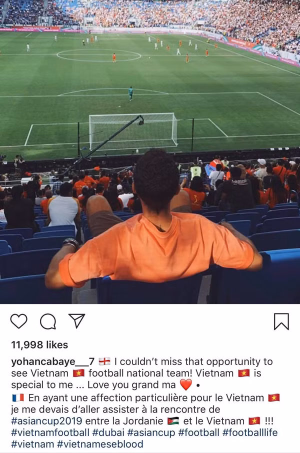 Cuu tuyen thu Phap dac biet nhan tin chuc mung Quang Hai