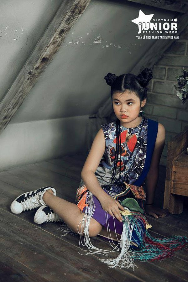 Trang Anh còn đoạt danh hiệu cao nhất tại cuộc thi Đại sứ Junior Miss Sea Star 2018.