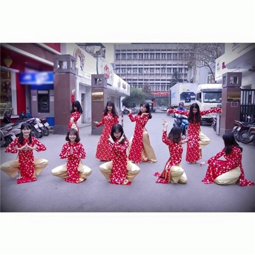 Sau khi tấm hình của các cô gái trong trang phục áo dài tạo dáng quái đản được đăng tải, nhiều cư dân mạng đã nhanh tay đưa ra những bức ảnh chế đậm màu nữ hiệp khiến nhiều người cười ngất.