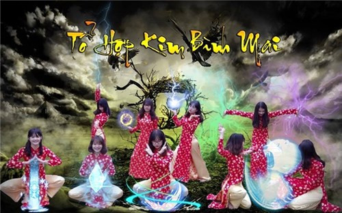 Rất nhiều những bức ảnh chế về 9 cô gái này khiến cư dân mạng cười ngất khi xem.