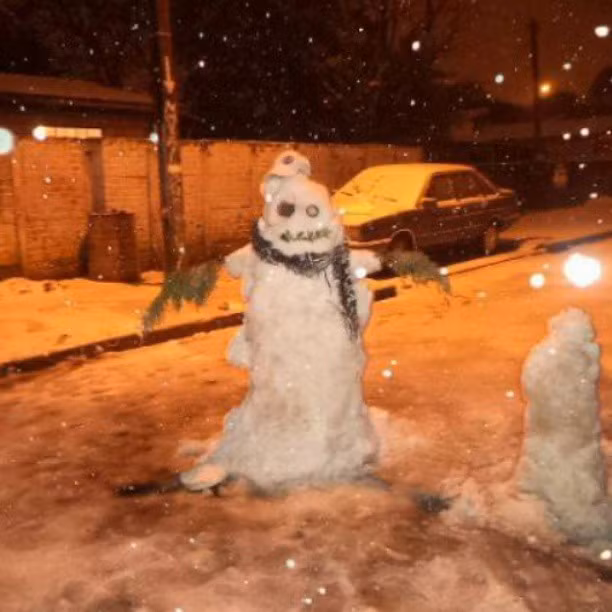 Đây không hiểu là người tuyết hay quái vật tuyết.