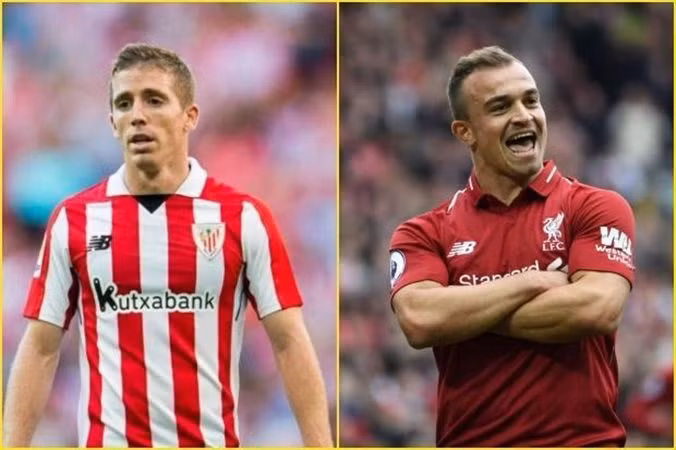  Chuyển nhượng cầu thủ từ Sports Mole, Liverpool đang có dự định hy sinh Xherdan Shaqiri để chiêu Iker Muniain.