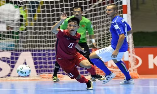 Futsal Việt Nam tiếp tục lập kì tích tại Futsal World Cup 2016. Ảnh: Getty Images.
