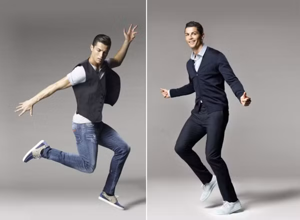 Không chỉ dừng lại ở đồ lót, CR7 còn quyết định sản xuất thêm cả giày và tất.