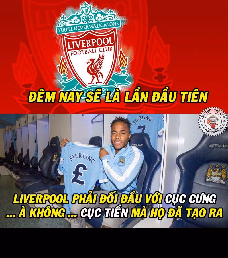 Trận thắng 4-1 trước Man City ngay trên sân Etihad là lần đầu tiên Liverpool phải đối đầu với cục tiền mà họ tạo ra đó là Sterling, cầu thủ mà đã đem về cho họ 49 triệu Bảng trong mùa hè vừa qua.