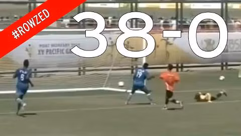 Trước khi thua Vanuatu với tỷ số 46-0 thì Micronesia cũng đã thua Fiji với tỷ số rất đậm đó là 0-38.