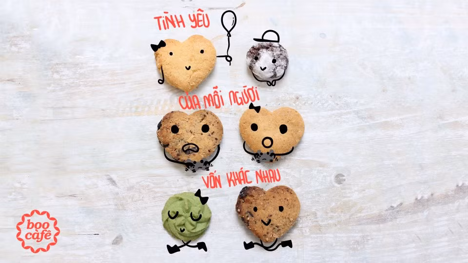 Bo anh vui nhon Banh hay cau chuyen tinh yeu