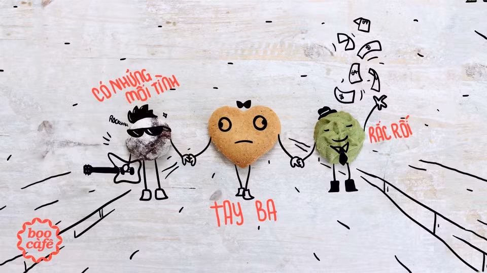 Hay tình yêu bị tan vỡ vì có sự xuất hiện của bóng dáng kẻ thứ ba.