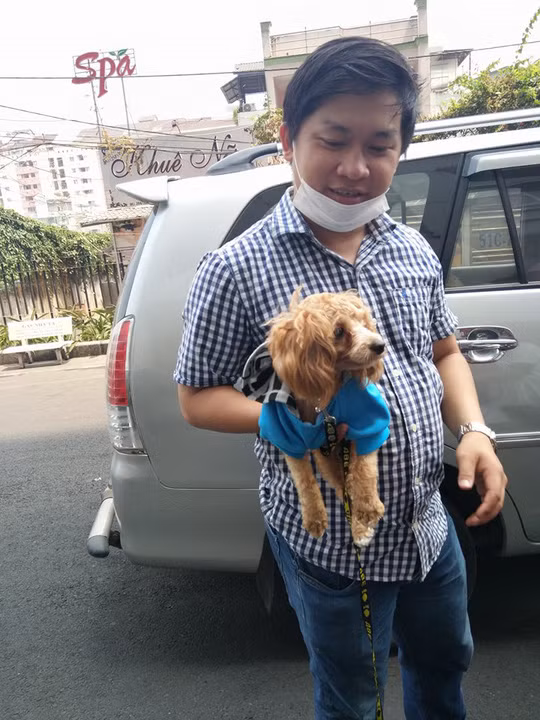 Chưa dừng ở đó, khi chị Hồng bế Kem cùng với 3 thành viên còn lại của gia đình ra ngoài hành lang, định chạy xuống bằng lối cửa thoát hiểm thì bỗng nhiên Kem nhảy ra khỏi người chị, cắn áo kéo vào trong, rồi chạy thẳng vào nhà. Tin vào bản năng sinh tồn, linh cảm của động vật hơn con người, cả gia đình quyết định ở lại trong nhà, sử dụng khăn ướt bịt kín các đường dẫn khói vào nhà và mở cửa sổ chạy ra ban công, sử dụng đèn nháy làm tín hiệu cấp cứu, tìm sự trợ giúp của lực lượng Cảnh sát PCCC.