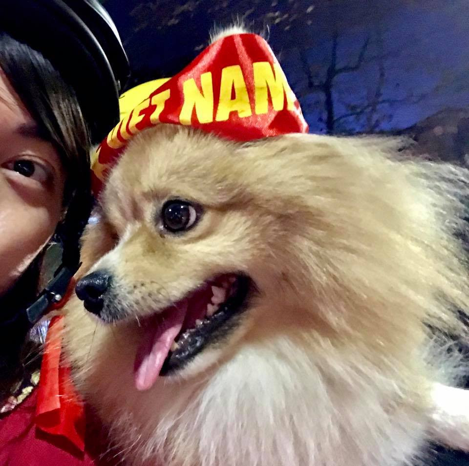 Boss đang nghĩ xem nếu các cầu thủ đội tuyển Việt Nam vào đến chung kết, boss sẽ mặc gì đi "bão" đây.