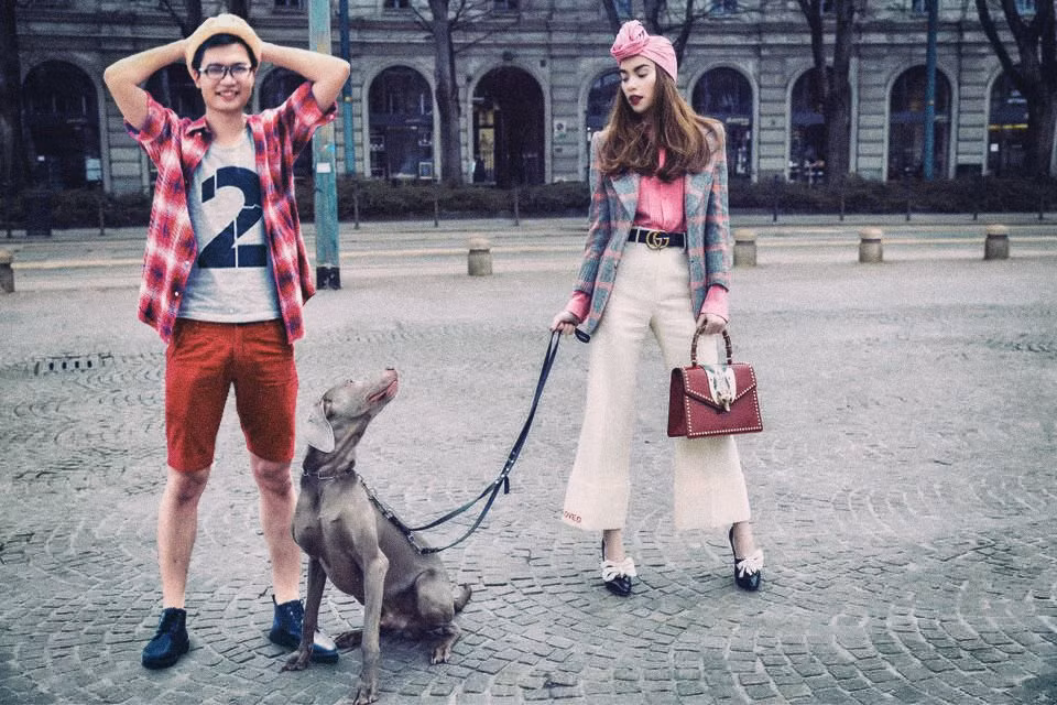 Tuy nhiên, sự thật của bộ ảnh "cùng Hà Hồ đi muôn nơi" được chính Dương Minh Hân tiết lộ đó là do những thủ pháp Photoshop của anh chàng này.