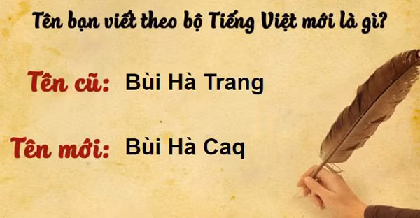 Theo nhiều người, cả họ tên của họ sẽ bị biến đổi rất buồn cười nếu rơi vào tổ hợp phụ âm bị biến đổi.