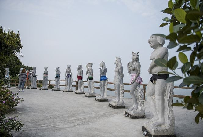 Bộ tượng 12 con giáp lõa thể