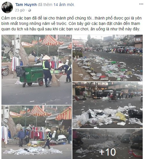 Thậm chí, nhiều người đã yêu cầu trả lại cho họ Đà Lạt trong lành của nhưng năm trước với sự bình yên và sạch sẽ.