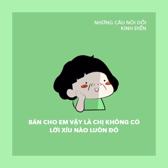 Chẳng cần tới ngày Cá tháng Tư, nếu muốn nghe những lời nói dối bạn hãy đi ra chợ và gặp những người buôn hàng.
