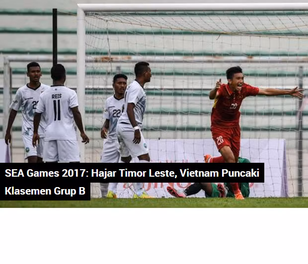 Tờ Fox Sport có bài viết: “Việt Nam khởi đầu SEA Games với chiến thắng”. Tác giả viết: “Đội U22 Việt Nam đã thống trị hoàn toàn và giành chiến thắng 4-0 trước U22 Đông Timor với cú đúp của Văn Hậu và các bàn thắng của Hà Đức Chinh và Công Phượng”. Ảnh: Fox Sport