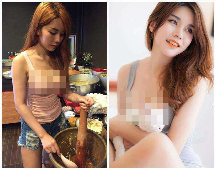 Có khuôn mặt xinh đẹp, thân hình nóng bỏng nên Narumon Yasachai - hotgirl bán đồ ăn vặt nổi lên như một hiện tượng MXH.