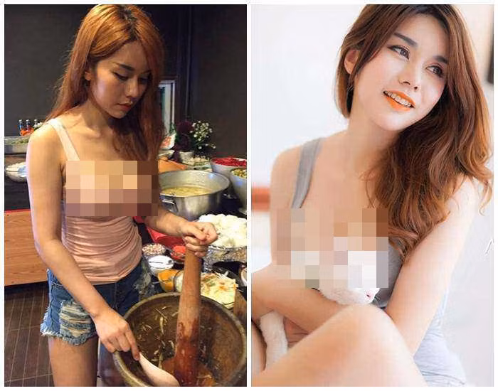 Có khuôn mặt xinh đẹp, thân hình nóng bỏng nên Narumon Yasachai - hotgirl bán đồ ăn vặt nổi lên như một hiện tượng MXH.