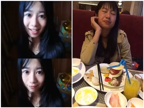 Còn đâu một thục nữ khi ăn uống.