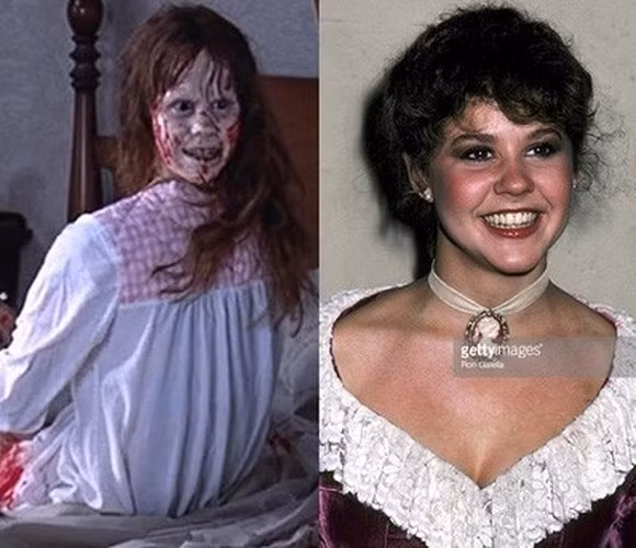Nhờ vai diễn kinh điển trong "The Exorcist" năm 1973, Linda Blair đã được đề cử Oscar và thắng 1 giải Quả cầu vàng. Trong phim, bà hóa thân thành cô bé bị chiếm hữu Regan với những phân cảnh khiến khán giả thót tim như bò ngược xuống cầu thang, cổ ngoẹo ra phía sau,...Trái với ngoại hình hung hãn, bạo lực trong phim, Linda ngoài đời vào thời điểm đó lại là một cô bé vô cùng dễ thương. Khi trưởng thành, Linda theo đuổi phong cách gợi cảm.