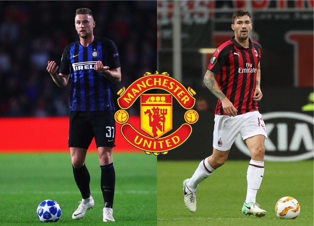 HLV Jose Mourinho muốn ký hợp đồng với cặp đôi trung vệ Milan Skriniar của Inter Milan và Alessio Romagnoli của AC Milan để giải quyết bài toán phòng ngự.