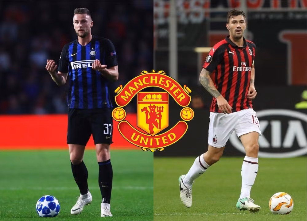 HLV Jose Mourinho muốn ký hợp đồng với cặp đôi trung vệ Milan Skriniar của Inter Milan và Alessio Romagnoli của AC Milan để giải quyết bài toán phòng ngự.