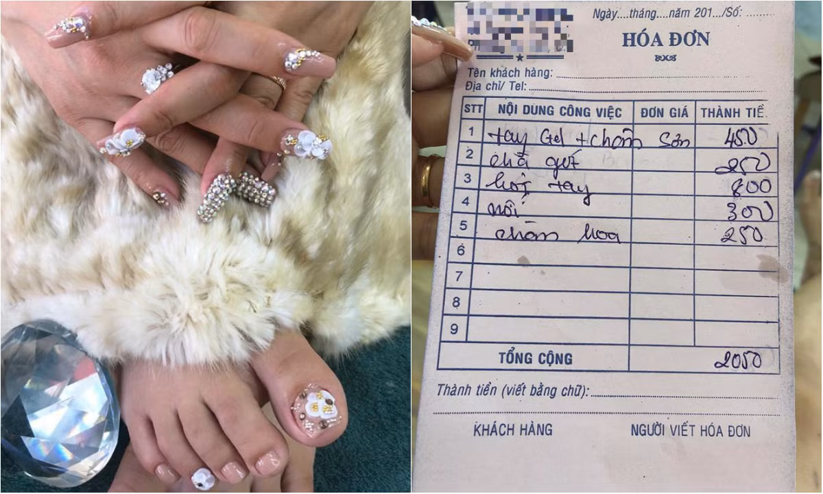 Với nhiều chị em, cắt tóc, nối mi thôi chưa đủ mà phải làm bộ móng tay, móng chân thật đẹp thì Tết mới về. Tuy nhiên, không ít phái yếu rơi vào tình cảnh tiền mất mà lại chẳng được ưng ý với dịch vụ này.