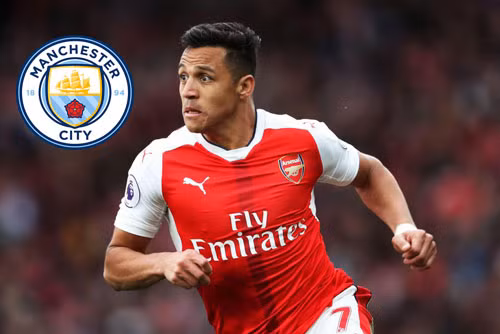 Sanchez đòi rời Arsenal để tới Man City: Theo thông tin chuyển nhượng cầu thủ từ tờ The Sun đưa tin, Alexis Sanchez đã yêu cầu BLĐ Arsenal được cho phép ra đi trong mùa hè này. Theo đó, Man City chính là điểm đến mà Sanchez muốn chuyển tới. Tuy vậy, vấn đề là Arsenal không muốn nhả người cho Man City. Ảnh: The Sun