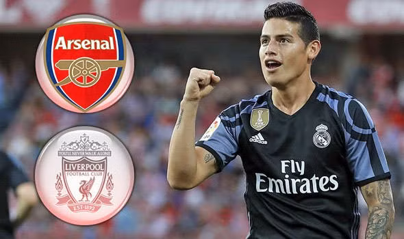 Hàng oạt thông tin ở Anh cũng như Tây Ban Nha đều tuyên bố rằng Real chấp nhận lời đề nghị từ Arsenal cho James Rodriguez, người đang chơi cho gã khổng lồ Bayern Munich theo dạng cho mượn từ cách đây hơn một năm.