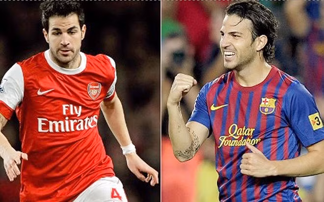 Cesc Fabregas là một sản phẩm của lò đào tạo La Masia danh tiếng của Barcelona. Nhưng vì tình thế, tiền vệ này bắt buộc phải phiêu dạt sang Anh để tìm đất diễn. Fabregas thành công vang dội ở Arsenal, với chức thủ quân cùng 303 trận và 57 bàn thắng. Trở lại Barca, Fabregas nuôi mộng kế vị Xavi nhưng thất bại. Anh phải về lại nước Anh đầu quân cho Chelsea.