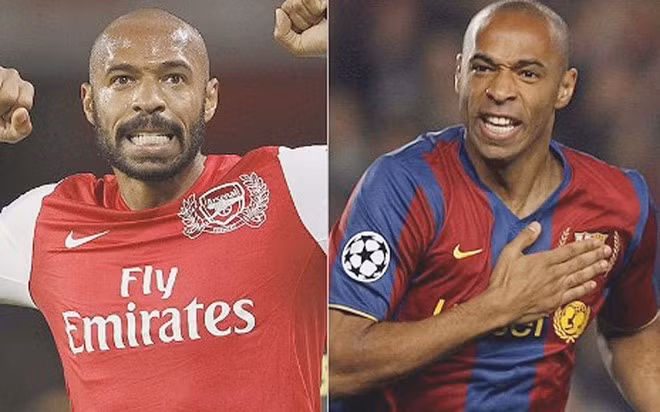 Thierry Henry là chân sút vĩ đại nhất lịch sử CLB Arsenal, bên cạnh đó anh cũng là huyền thoại của giải ngoại hạng Anh. Trong thời gian từ năm 1999-2007, tiền đạo người Pháp đã có 226 bàn thắng cho các pháo thủ thành London. Sau đó, Henry đã nối dài thành công của mình khi sang thi đấu cho Barca với cú ăn 6 năm 2009.