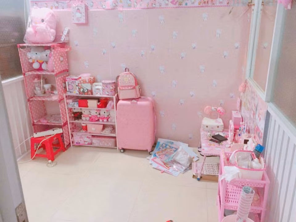 Mọi thứ đều ngập tràn trong Hello Kitty.