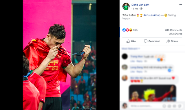 Sự việc xuất hiện và lan tràn trên mạng xã hội từ ngày 15/12, với bằng chứng là đoạn chat gồm có tin nhắn gợi tình và một số hình ảnh 18+. Tài khoản gửi tin nhắn có dấu tích xanh và hình Đặng Văn Lân nên dân mạng tin rằng người gửi là anh.