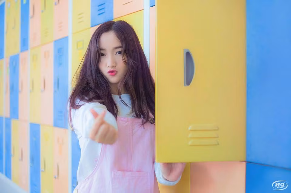 Hot girl Phu Yen va tam su dam nuoc mat ve me