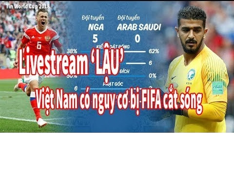 Theo VTV, những hành vi livestream các trận đấu trên các website vi phạm trực tiếp các quy định của FIFA, gây ảnh hưởng đến việc sở hữu bản quyền truyền thông FIFA World Cup 2018.