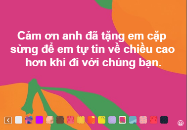 Một cặp sừng tăng chiều cao là món quà mà người yêu cũ nickname B.T để lại.
