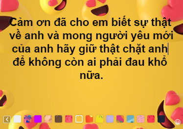 Bên cạnh những lời cảm ơn người yêu cũ chân thành thì cũng không ít những lời xéo xắt, cay đắng.